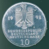Németország 1998A 10M Ag "Frank Alapítvány" T:BU