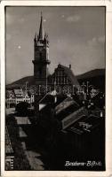 1940 Beszterce, Bistritz, Bistrita; látkép, templom / general view, church. photo (fa)