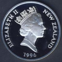 Új-Zéland 1996. 5$ Ag "De Heemskerck-hajó" T:PP Csak 18.000db!
