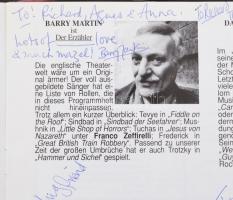 1990-1996 Richard O'Brian's The Rocky Horror Show gyűjtemény, feltehetőleg európai turné (...