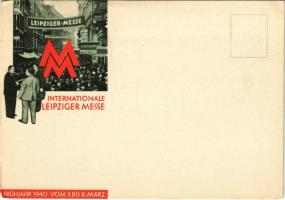 Internationale Leipziger Messe. Frühjahr 1940: vom 3. bis 8. März / Leipzig Trade Fair advertisement card (EK)