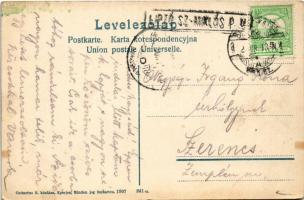 Tátrafüred, Ótátrafüred, Altschmecks, Stary Smokovec (Vysoké Tatry); Nagyszálló a Csorba-tónál télen...