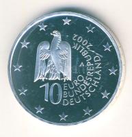 Németország 2002. 10€ Ag bimetál "Museumsinsel Berlin" T:PP