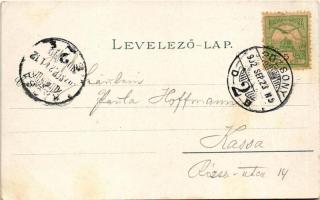 1902 Pozsony, Pressburg, Bratislava; Mély út kápolna / Tiefen Weg Kapelle / chapel. Heliocolorkarte ...