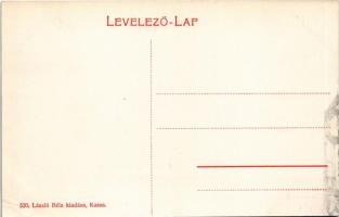 Kassa, Kosice; Andrássy palota, lovas hintók, Dr. Holzman, Gilányi, Migály Sándor, Gaál Gyula és fia...