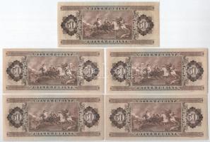 1969. 50Ft (9x) T:I-,II,III
Hungary 1969. 50 Forint (9x) C:AU,XF,F
Adamo F20