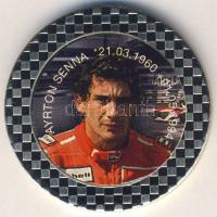 Libéria 2002. 1$ "Forma-1 - Ayrton Senna" multicolor T:BU