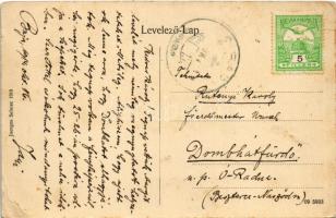 1914 Selmecbánya, Schemnitz, Banská Stiavnica; látkép kelet felé. Joerges 1910. / Eastern view (EK)