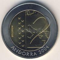 Andorra 2004. 2€ próbaveret! T:BU
