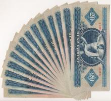 1965. 20Ft (14x) T:III
Hungary 1965. 20 Forint (14x) C:F
Adamo F14