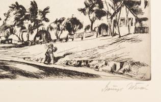 Szőnyi István (1894-1960): Rézkarc album, 100 db-os
rézkarc, papír, 44x61 cm minden lap jelzett, Bp...