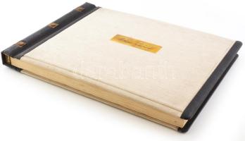 Szőnyi István (1894-1960): Rézkarc album, 100 db-os
rézkarc, papír, 44x61 cm minden lap jelzett, Bp...