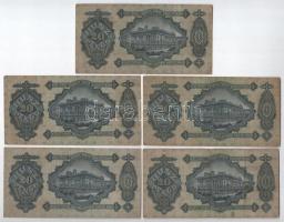 1930. 20P (9x) T:III,III-
Hungary 1930. 20 Pengő (9x) C:F,VG
Adamo P11