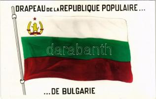 Drapeau de la Republique Populaire de Bulgarie / flag of the Republic of Bulgaria