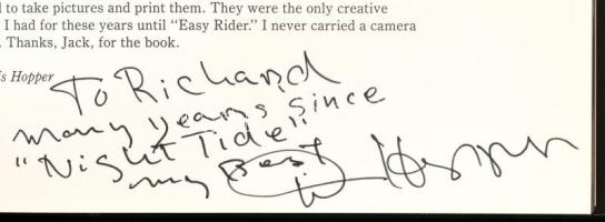 Dennis Hopper: Out of the sixties. A szerző, Dennis Hopper (1936-2010) színész (Easy Rider/Szelíd mo...