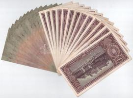 1930. 100P (14x) + 1945. 100P (13x) T:III,III- 
Adamo P17, P18