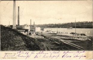 1906 Malchow i. Meckl., Fabrik / factory. Ernst Schröder (EB)