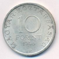 1948. 10Ft Ag "Széchenyi" T:1- patina
Adamo EM2