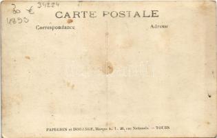 Vadászok a lelőtt szarvassal / hunters with the stag they shot. photo (fl)