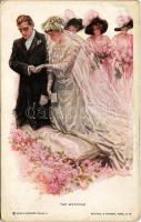 The Wedding Lady art postcard. Reinthal & Newman No. 188. s: Harrison Fisher (EK)