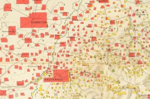 1940 Trianon előtti Magyarország Romániához csatolt területének és a határmenti megyéknek néprajzi t...