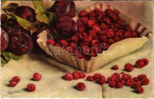 Italian still life art postcard. Ballerini & Fratini 331. s: Carlo Chiostri