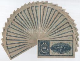 1920. 1K (31x) közte néhány sorszámkövetők és közeli sorszám T:I-,II,III 
Adamo K4