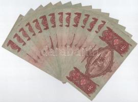 1932. 50P (14x) mind különféle sorozatszámmal T:III 
Adamo P14