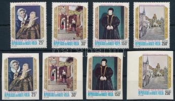 1970 Festmények Mi 312-315 fogazott és vágott sor