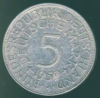 NSZK 1959J 5M Ag T:3