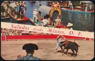 1965 A magyar labdarúgó válogatott tagjai által aláírt kéepslap Bene, Káposzta, Solymosi, Albert, st...