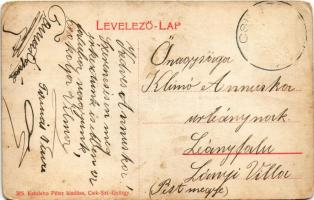 Csíkszentgyörgy, Csík-Szt.-György, Ciucsangeorgiu (Hargita); Jegyző lak, Piac tér, Potovszky ház és ...