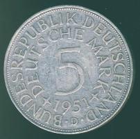 NSZK 1951D 5M Ag T:3