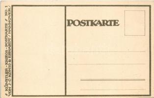 Orient's erwachen. Künstler-Kriegs-Postkarte No. 1. von J.C. König & Ebhardt / Turkish awak...