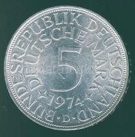 NSZK 1974D 5M Ag T:2