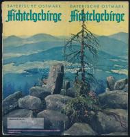 cca 1938 Fichtelgebirge, Bayerische Ostmark, képes idegenforgalmi ismertető prospektus