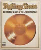 1987 Rolling Stones magazine: August 27th 1987., The 100 best albums of the last twenty years. 1967-1987. A Twentieth anninversary special issue. A borítón kis szakadással.