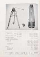 1948 Cinematograph Export Ltd. London, Vinten brit filmes felszereléseket gyártó cég termékeit ismer...