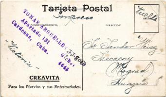 1913-1917 Republica de Cuba, Souvenir de Creavita: Mario García Menocal president, Enrique J. Varona...