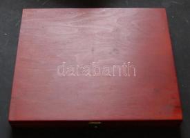 Libéria 2004. 1$ Ag "Labdarúgó VB-Németország" 12klf db érme, komplett sor T:PP Díszdobozban, tanúsítvánnyal!