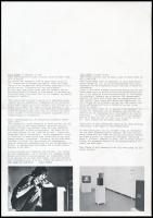 1980 Hajas Tibor (1946-1980) performanszát bemutató, illusztrált holland kiállítási nyomtatvány (pro...