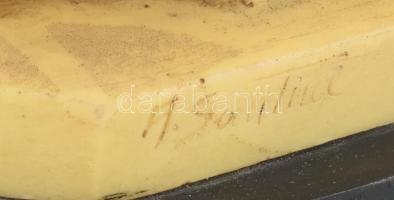 A. Saulini jelzéssel: John Fitzgerald Kennedy az Amerikai Egyesült Államok 35. elnöke. Porított márv...