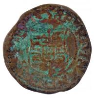 1558K-B Denár Ag "I. Ferdinánd" (0,50g) T:2- patina Hungary 1558K-B Denar Ag "Ferdinand I" (0,50g) C:VF patina Huszár: 935., Unger II.: 745.a