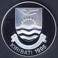Kiribati 1996. 5$ Ag "Kiribati felfedezése" T:PP Csak 15.000db!