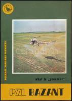 cca 1980 PZL (Polskie Zakłady Lotnicze) Bazant lengyel helikopter angol nyelvű ismertető kiadványa