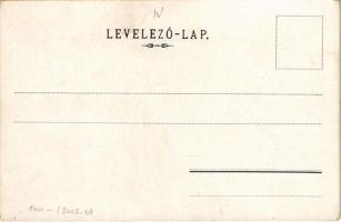 Szecessziós művészlap / Art Nouveau litho. 2993. (EK)