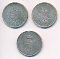 1935. 2P Ag "Pázmány" + 1935. 2P Ag "Rákóczi" + 1936. 2P Ag "Liszt Ferenc&q...