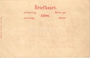 Radja Djalasengara / Indonéz művészlap / Indonesian art postcard. Uitgave H. van Ingen, Soerabaia (S...