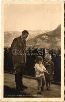 1939 Sie hat dem Führer die Hand geben dürfen / Adolf Hitler with children 1939 Reichsgärtenschau Stuttgart So. Stpl