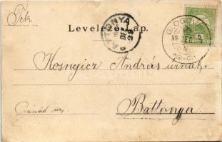 1906 Glogovác, Öthalom, Vladimirescu (Arad); Az öt halom, Kálvária, kápolna. Kiadja Kerpel Izsó / ca...